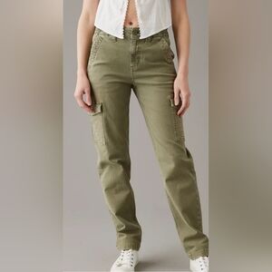 American Eagle Outfitters Khaki Stretch Pants